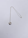 Sold-Tiffany & Co Elsa Peretti Solid Full Heart Pendant Necklace