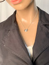 Tiffany & Co Elsa Peretti Solid Full Heart Pendant Necklace