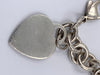 Tiffany & Co 925 Silver Heart Tag Chain Bracelet