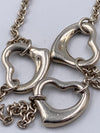 Sold-Tiffany & Co 925 Silver Elsa Peretti Open Heart Bracelet