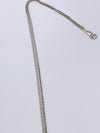 Sold-Tiffany & Co 925 Silver Atlas Collection Cube with Necklace