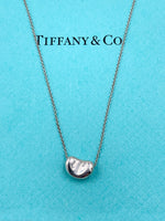 Sold-Tiffany & Co Elsa Peretti Bean Necklace
