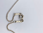 Sold-Tiffany & Co 925 Elsa Peretti Silver Cross Necklace