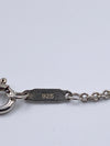 Tiffany & Co 925 Silver 1837 Concave Circle Plate Pendant Necklace
