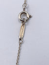 Sold-Tiffany & Co 925 Silver T&CO Letters Lariat Necklace