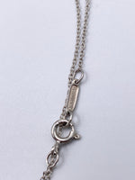 Tiffany & Co 925 Silver 727 Fifth Ave Address Heart Tag Pendant Necklace