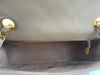 Sold-CHANEL Vintage Lambskin Single Flap Border Tab Small Crossbody Bag Beige/gold hardware