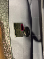 CHANEL Classic Iridescent Purple Caviar Small Coco Handle Bag in Silver Hardware