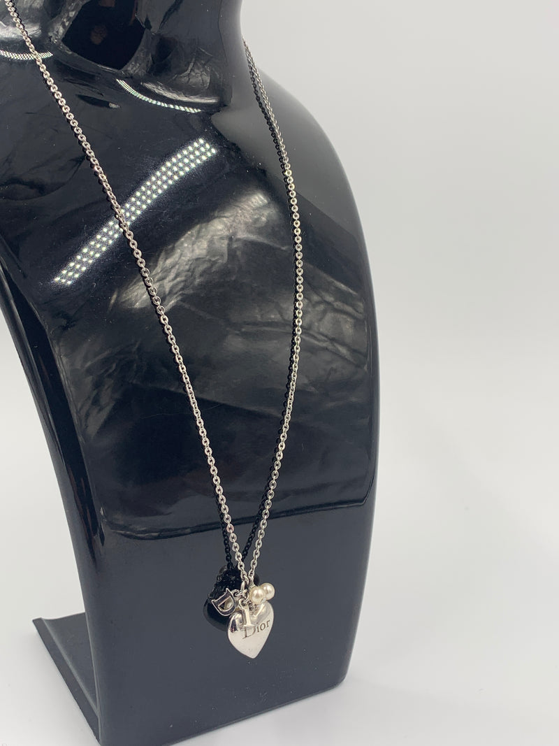 Sold-Christian Dior Heart Necklace
