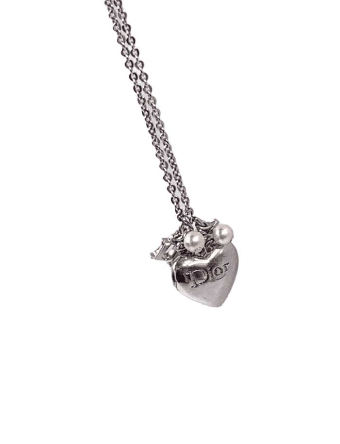Christian Dior Heart Necklace