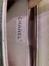 CHANEL Classic Iridescent Pink Calfskin Mini Rectangular Crossbody Bag in Silver Hardware