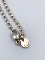 Sold-Tiffany & Co 925 Silver Return to Tiffany Heart Tag Necklace