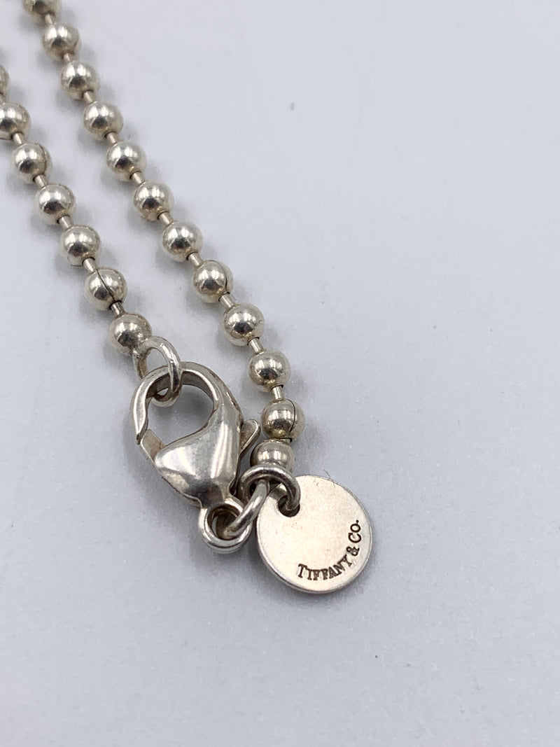 Sold-Tiffany & Co 925 Silver Return to Tiffany Heart Tag Necklace