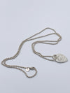 Sold-Tiffany & Co 925 Silver Return to Tiffany Heart Tag Necklace