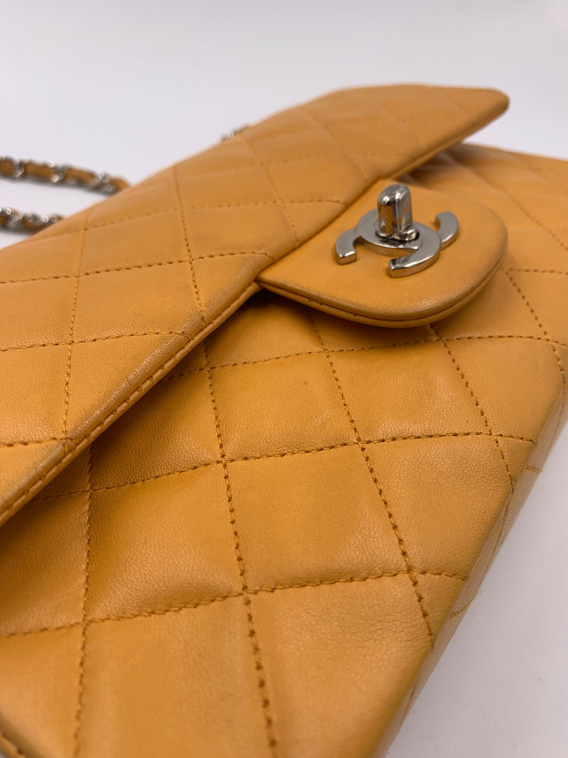 CHANEL, Bags, Chanel Classic Flap Medium Mustard Yellow