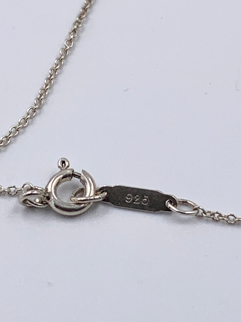 Tiffany & Co Paloma Picasso Loving Heart Pendent Silver Necklace