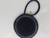 Sold-CHANEL Round CC Logo Clutch lambskin black