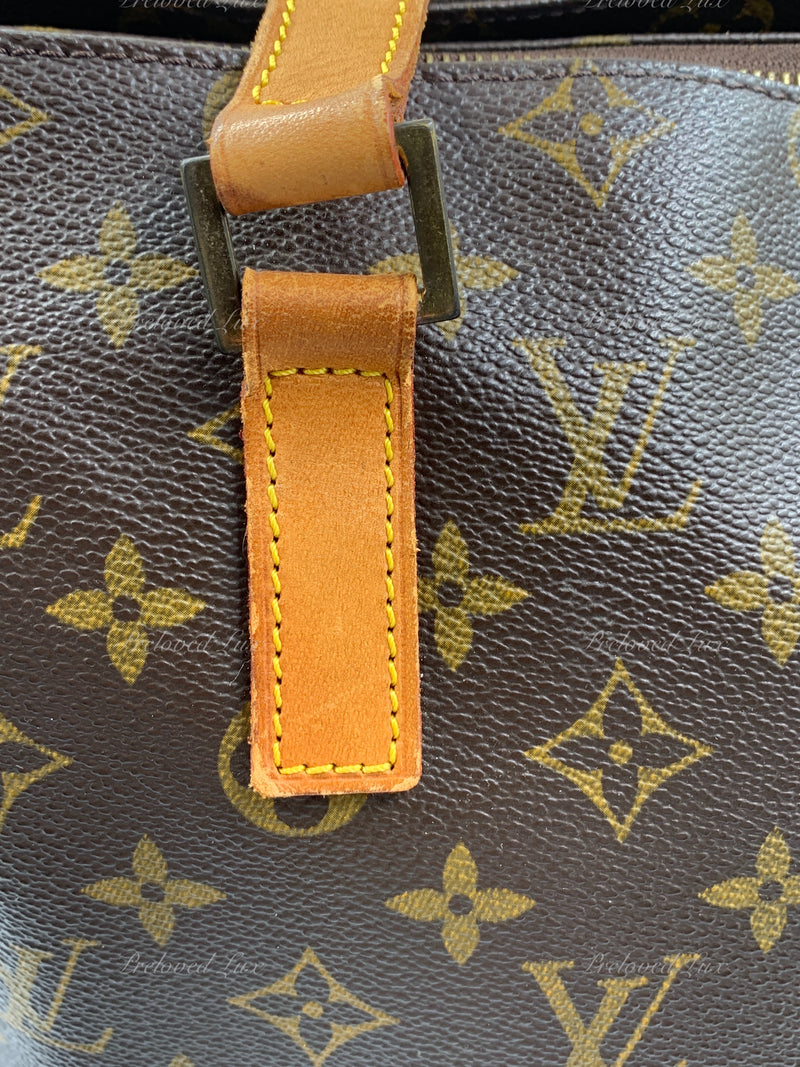 Cabas Mezzo, Used & Preloved Louis Vuitton Tote Bag, LXR Canada, Brown