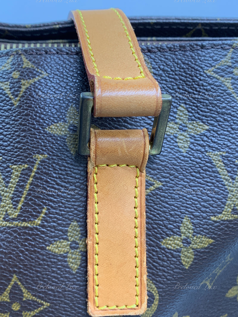 LOUIS VUITTON Monogram Cabas Mezzo Tote Bag – Preloved Lux