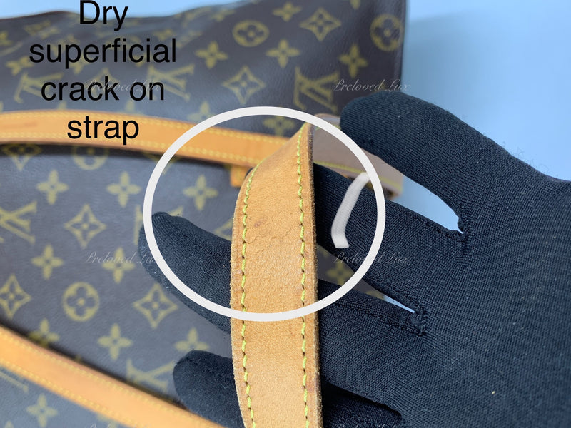 LOUIS VUITTON Monogram Cabas Mezzo Tote Bag