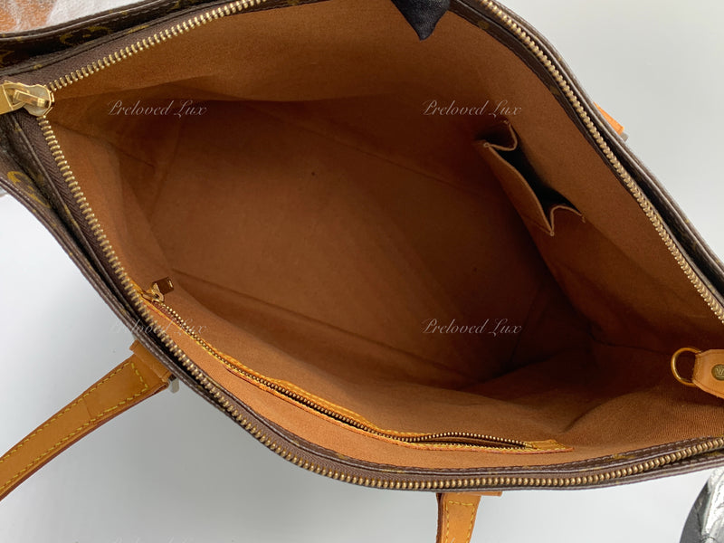 LOUIS VUITTON Monogram Cabas Mezzo Tote Bag – Preloved Lux