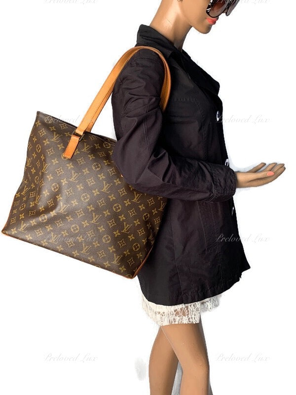 vuitton monogram canvas cabas mezzo