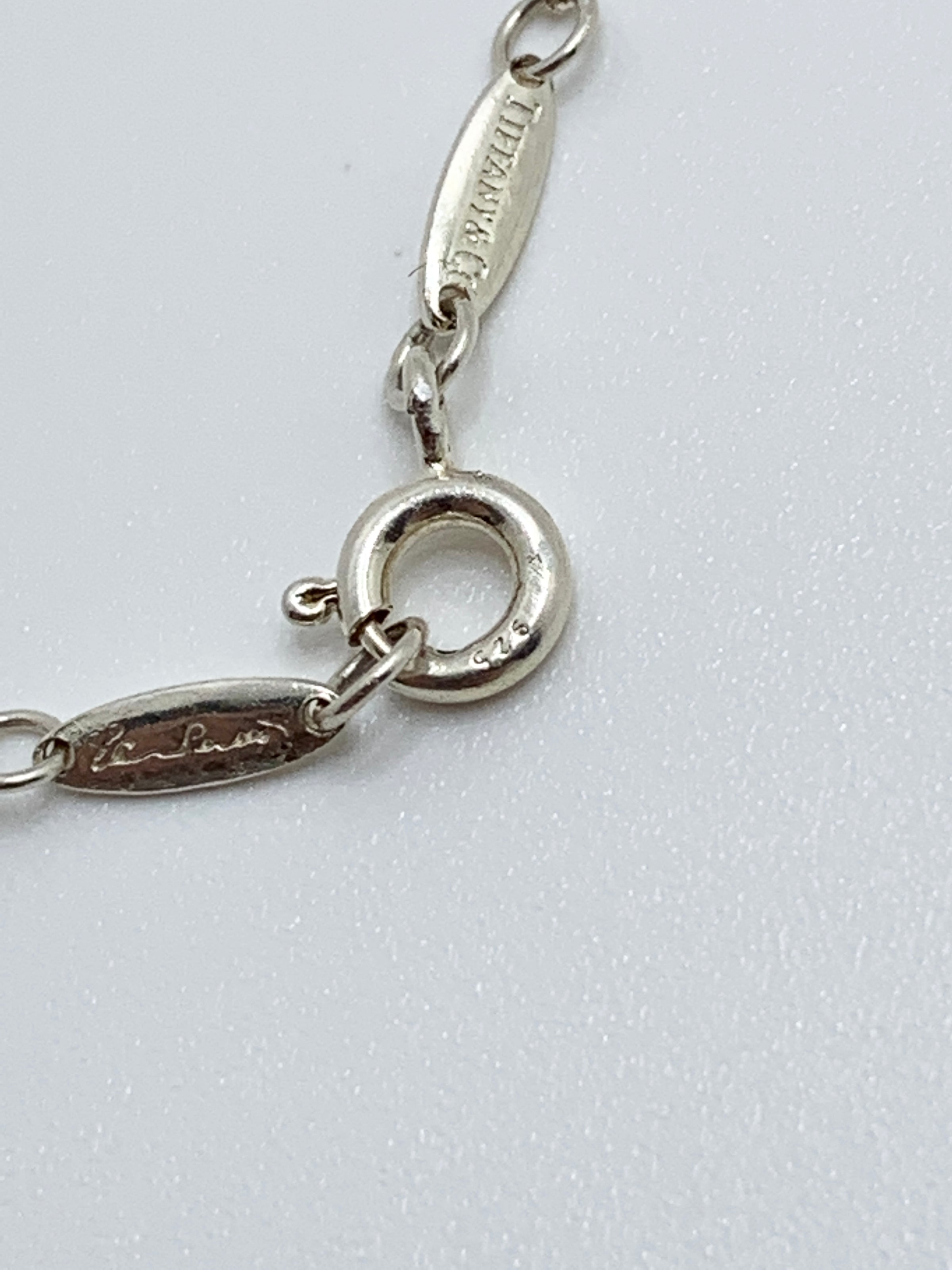 Return to Tiffany® Love Lock Necklace in Silver