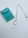Tiffany & Co 925 Silver Return to Tiffany Large Heart Lock with Necklace