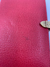 GUCCI Red 6-ring Agenda Planner with insert and pen
