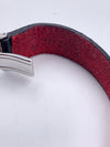 Sold-LOUIS VUITTON Black Leather Good Luck Bracelet