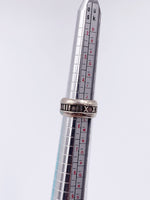 Sold-Tiffany & Co 925 Silver Atlas Ring Size 5 1/2