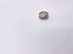 Sold-Tiffany & Co 925 Silver Atlas Ring Size 5 1/2