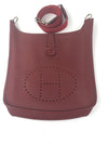 Sold - HERMES Evelyne PM Togo Burgundy