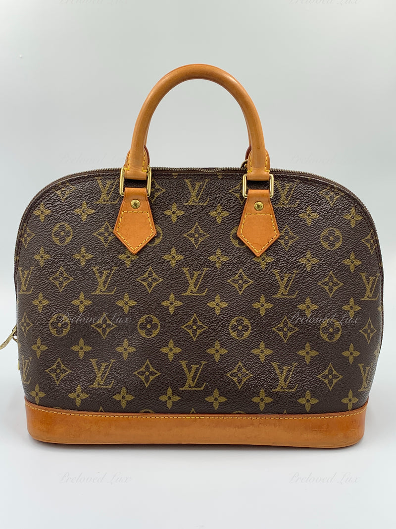 Louis Vuitton Trouville PM Monogram Canvas Satchel Bag