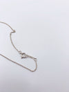 Sold-Tiffany & Co Sterling Silver 925 Bow Pendant Necklace