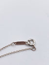 Sold-Tiffany & Co Sterling Silver 925 Bow Pendant Necklace