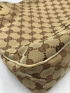 Sold-GUCCI GG Brown Shoulder Bag