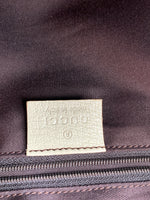 Sold-GUCCI GG Brown Shoulder Bag