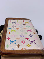 Louis Vuitton Multicolor White Porte Monnaie Viennois Wallet