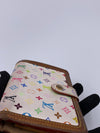 Louis Vuitton Multicolor White Porte Monnaie Viennois Wallet
