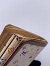 Louis Vuitton Multicolor White Porte Monnaie Viennois Wallet