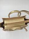 Sold-CELINE Nano Luggage Bag - Gold