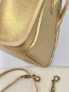 Sold-CELINE Nano Luggage Bag - Gold