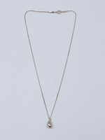 Sold-Tiffany & Co 925 Silver Elsa Peretti 12mm Teardrop Pendant Necklace