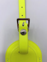Sold-LOUIS VUITTON Neon Yellow Color Luggage Tag