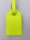 Sold-LOUIS VUITTON Neon Yellow Color Luggage Tag