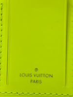 Sold-LOUIS VUITTON Neon Yellow Color Luggage Tag