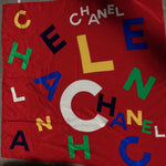 Sold-Chanel Square Silk Scarf