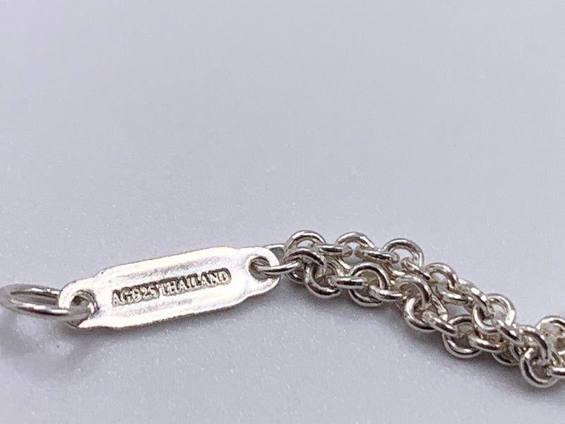 Tiffany & Co 925 Silver Infinity Pendant Bracelet