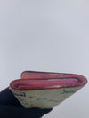 LOUIS VUITTON White Multi Color 4-ring Key Case
